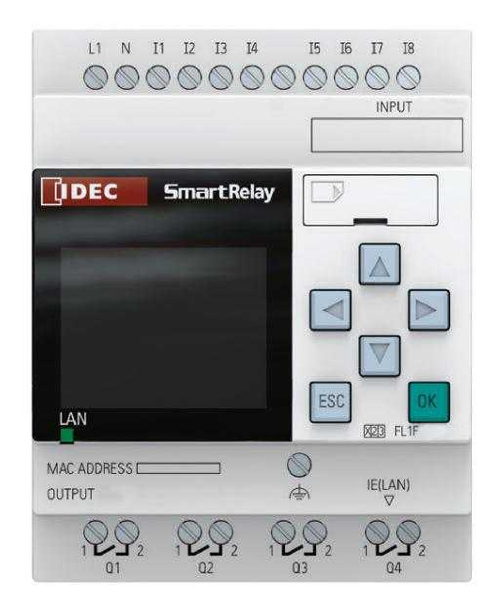IDEC スマートリレー　FL1F-H12RCA　2台セット FL1F-H12RCA | SmartRelay CPU 24VAC-DC | FL1F | USA