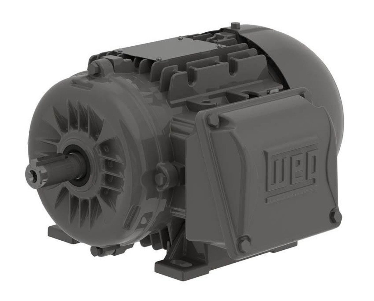 Motor IEC, .25hp, 0.18kW, 1200rpm, 3 Phase, 6-Pole