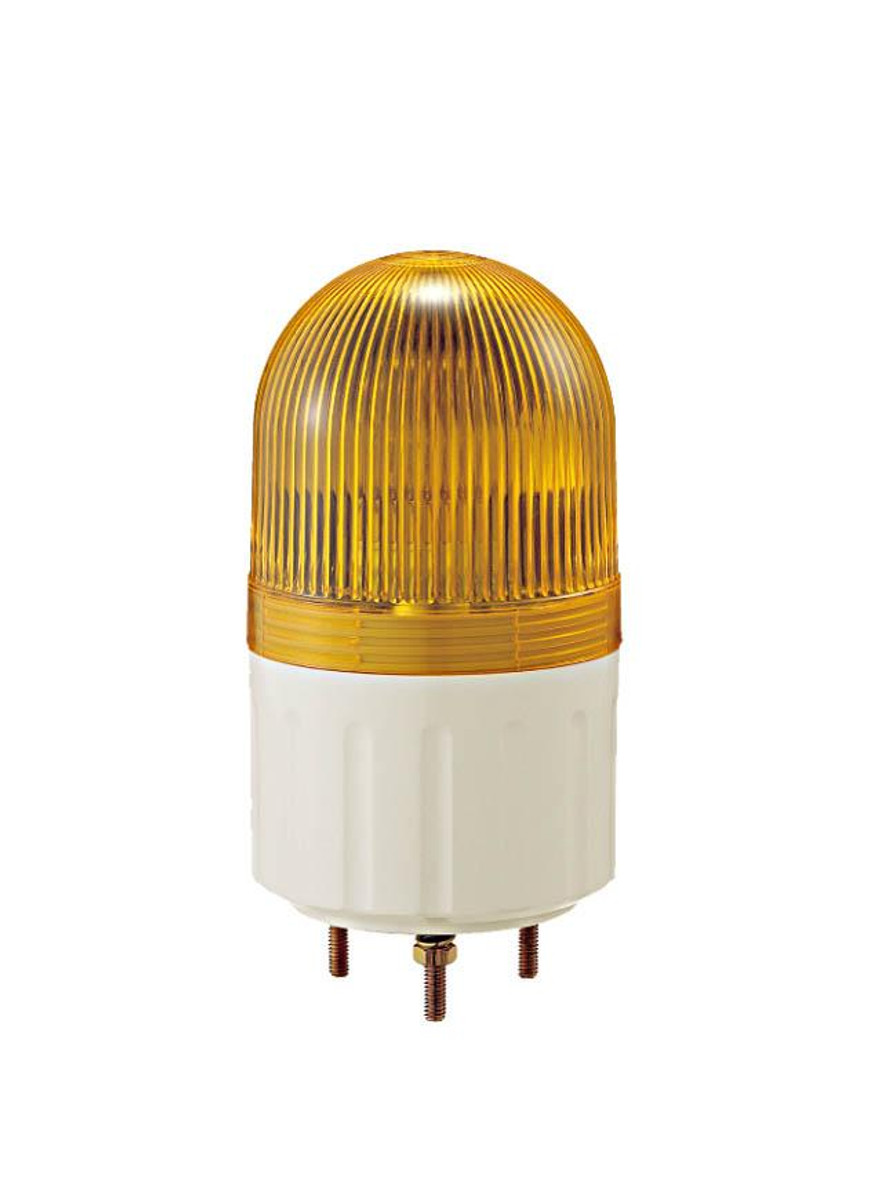 MLGF-02-R, Beacon Steady & Flashing Light, 66mm Red Lens, Stud Mount
