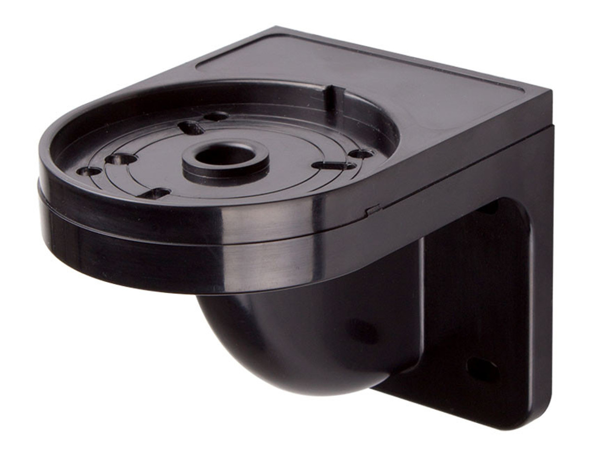 Wall Mount Bracket, Black Plastic