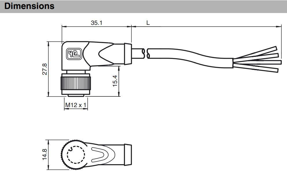 032798 Pepperl+Fuchs Cordsets