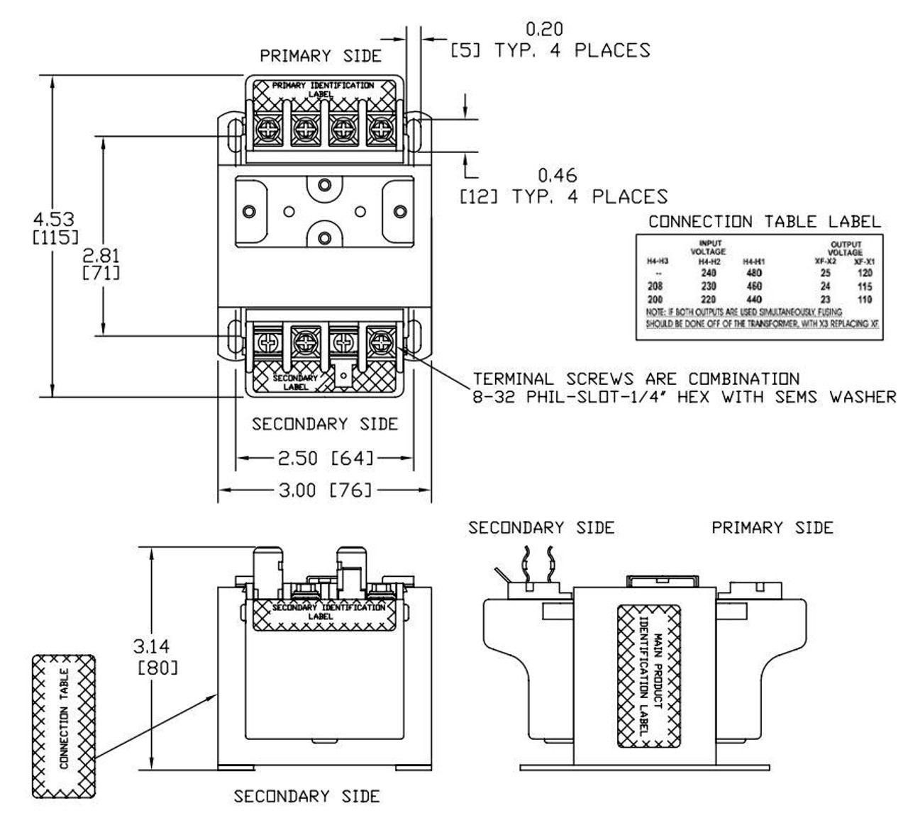B050-2000-1 Micron Transformers Transformers