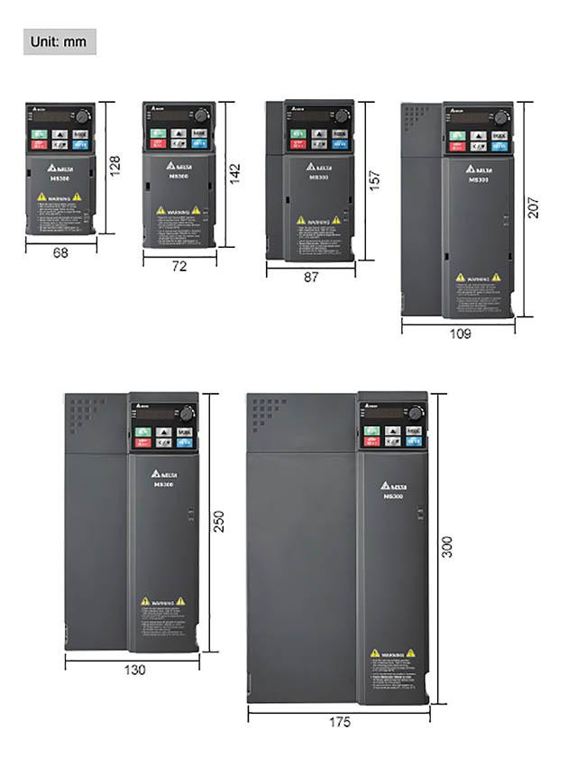 VFD25AMS43ANSAA Delta Industrial Automation VFDs