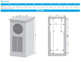 Cooling Unit, NEMA 3R/4, 115VAC, 1200 Btu