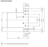 MGB-A Mounting Plate L-109490