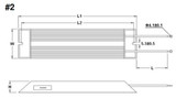 Brake Resistor, 300W,  250 Ohm