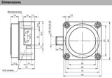 Sensor, Ultrasonic,Top Mount, 400-6000 mm Range