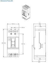 Circuit Breaker, Molded Case, 250A, 35 KAIC