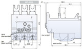 Overload Relay, MT-95 90A 3D, Class 20