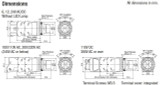 Selector Switch, ‚Äö√†√∂‚àö‚â§30mm, IL, 45¬¨¬®‚Äö√†√ª 3-Pos. LED