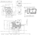 Motor, 250hp, 1800rpm, 3-Phase 460V, 504/5Z