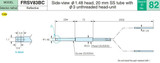 Fiber Optic Cable, Cylindrical, Reflective Type