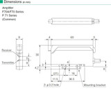 Fiber Optic Sensor, Digital Display, NPN, White