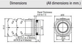 Pushbutton, ‚Äö√†√∂‚àö‚â§30mm, Maintained, ‚Äö√†√∂‚àö‚â§40mm Flush Button