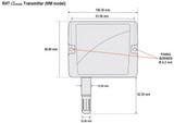 Duct Mount Temp./Humid. Transmitter, 150mm Probe