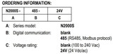 Servo-Positioning Controller, 2 Relays, 48x96 mm