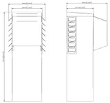 Heat Exchangers, Air-to-Air, 150W¬¨‚àûC/83W¬¨‚àûF, 460VAC