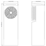 Heat Exchangers, Air-to-Air, 100W¬¨‚àûC/56W¬¨‚àûF, 230VAC