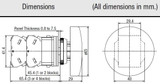 Pushbutton, ‚àö√≤30mm, Momentary, ‚àö√≤65mm Jumbo Mushroom