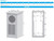 Cooling Unit, NEMA 4/4X, 115VAC, 900-1300 Btu