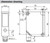 Dist. Laser Pt. Sensor, 50-250mm Rng, Analog O/P