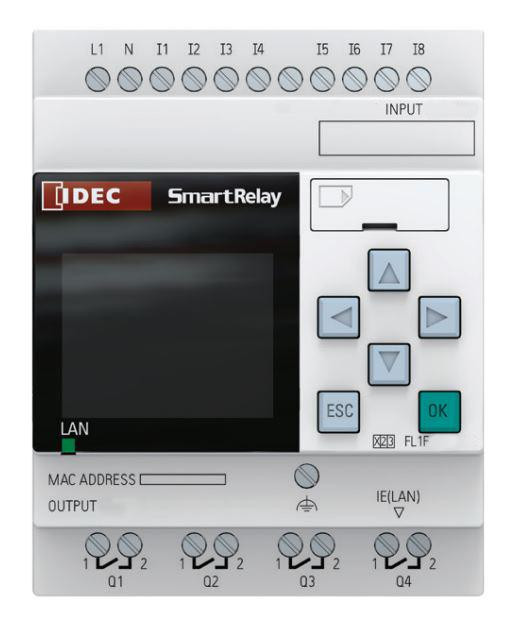 IDEC スマートリレー　FL1F-H12RCA　2台セット FL1F-H12RCA IDEC PLC's and Smart Relays