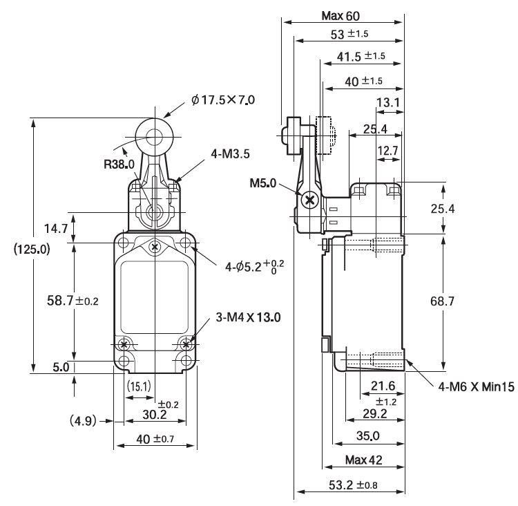 ZXL-702 Kacon Limit/Position Switches
