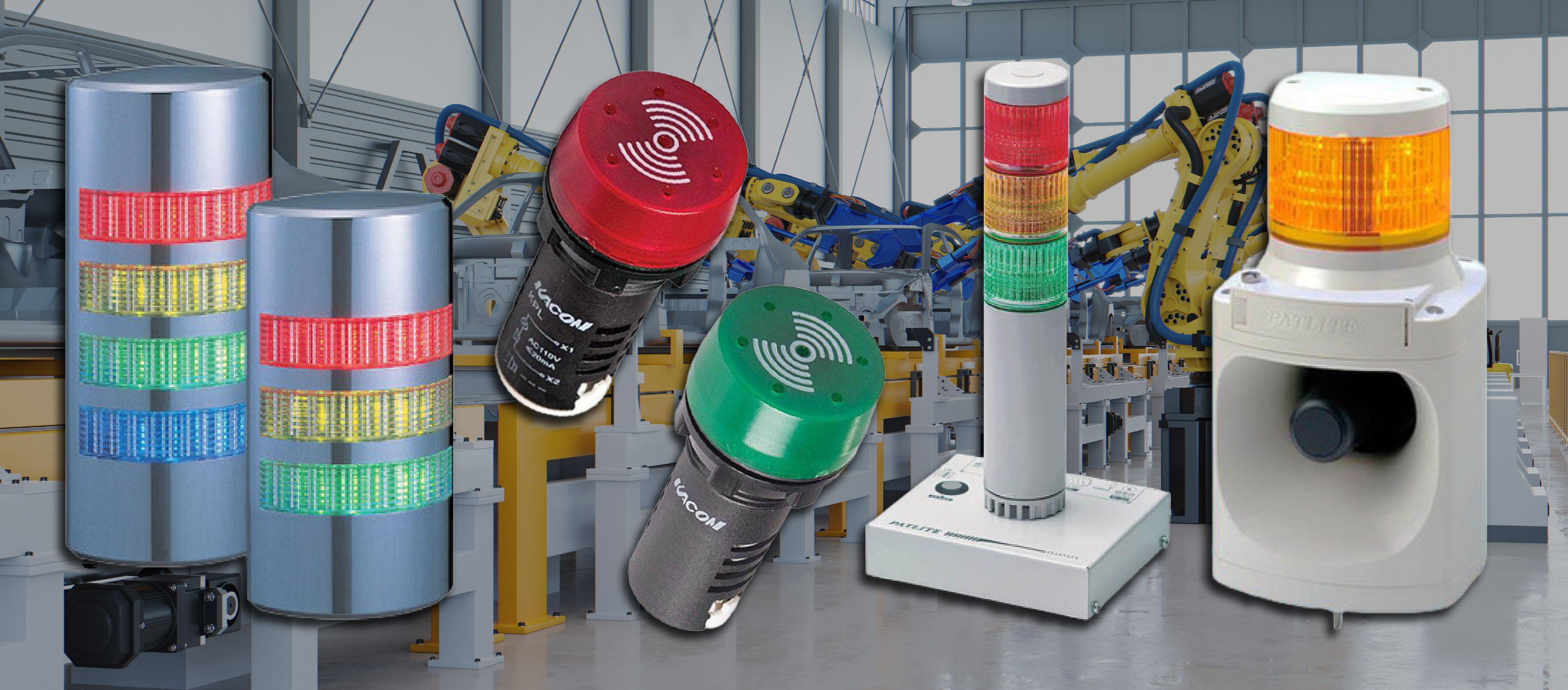 Industrial buzzers and alarms are used to provide a signal of warning, notifications or statuses of processes. 