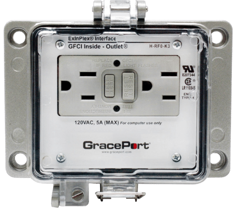 GracePort® Connector with GFCI Inside-Outlet