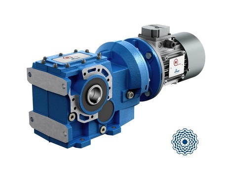 Helical bevel gear reducers