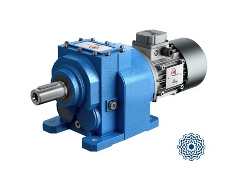 Helical gear reducer