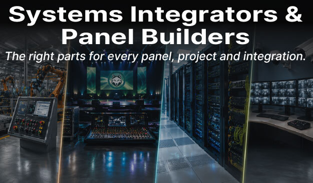 Systems integrators, panel builders and contractors; we have the parts you need, the service you love and pricing you will appreciate.