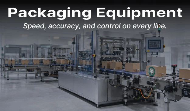 Speed, accuracy and control for your packaging lines and equipment.