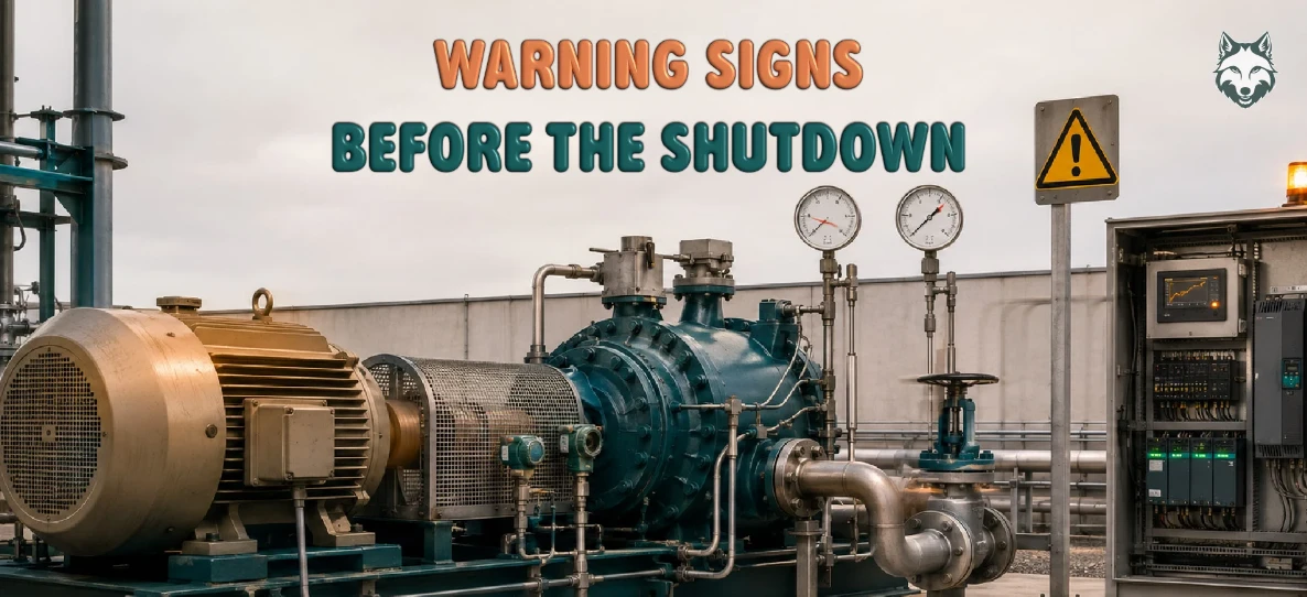 Warning signs your oil & gas pump or compressor  needs attention
