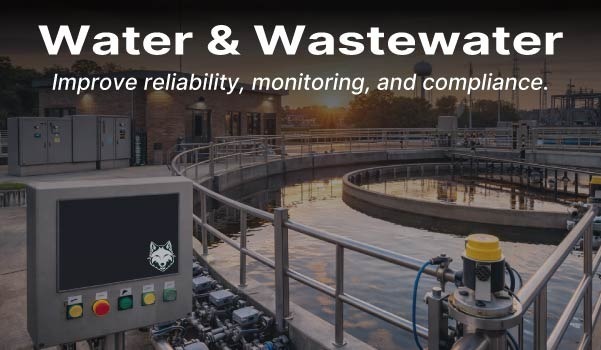 Water and wastewater applications are tough and industrial automation can help.