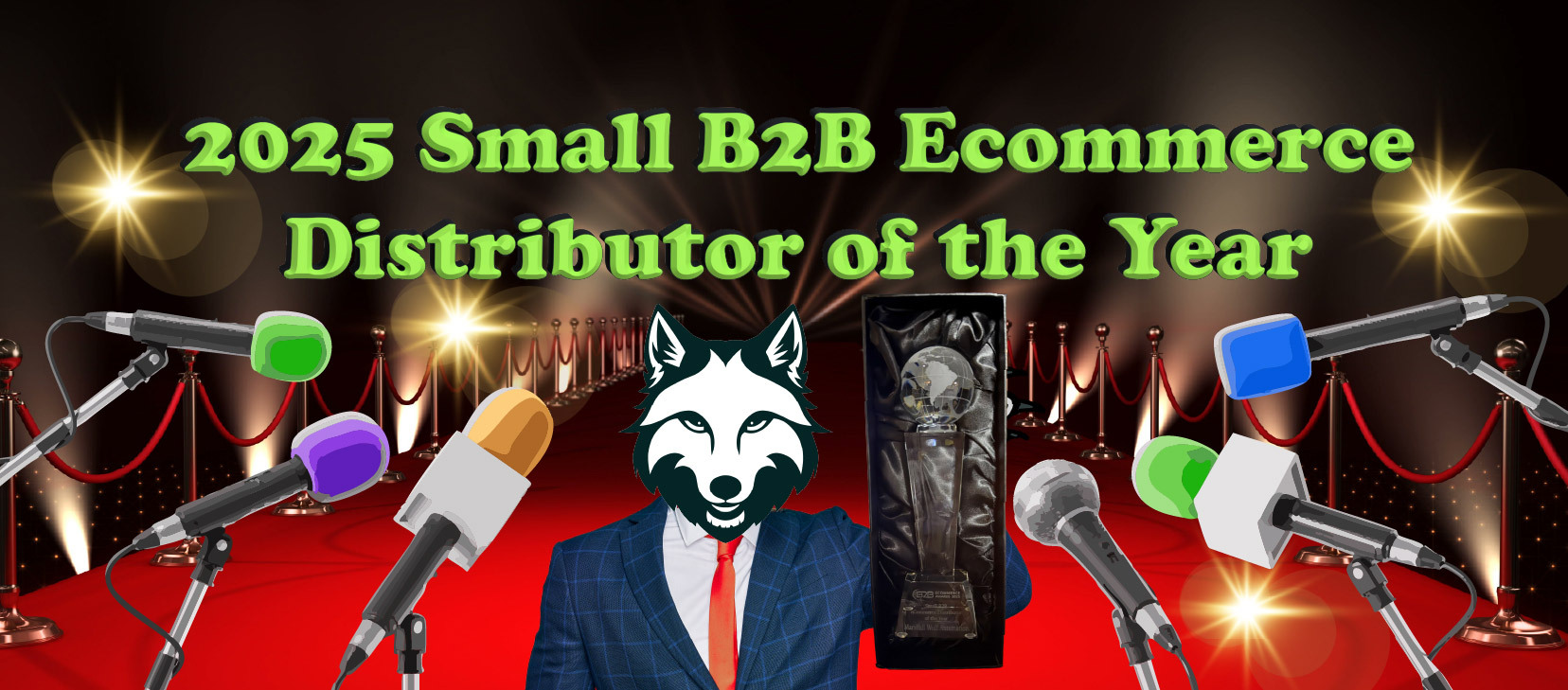 Marshall Wolf Automation wins 2025 Small B2B eCommerce Distributor of the Year