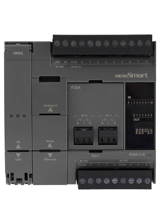 FC6A-C16P1CE IDEC PLC's and Smart Relays