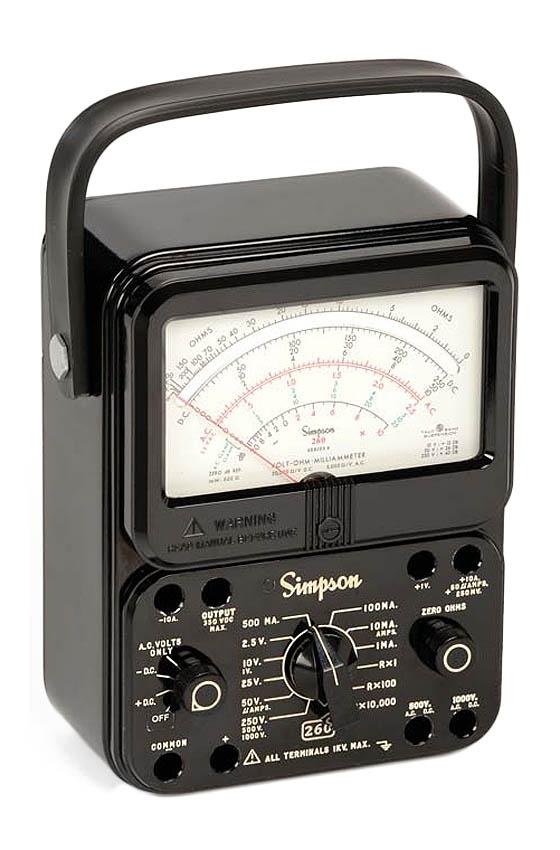 12391 Simpson Electric Meters