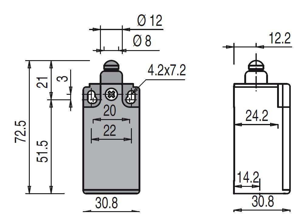 FR 5A1 Pizzato Limit/Position Switches