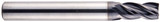 4FL REG CARBIDE FLAT SHANK - (Series EMB37)