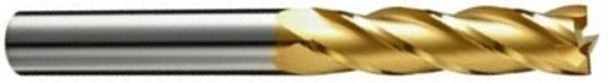 16m   Metric End Mills-long & Extra Long Length-single End Square-tin-4 Flute - 462-4640