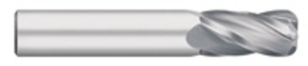 5/8  4 Flute-single End Square-uncoated-.010 Corner Radius - 350-4625-010R