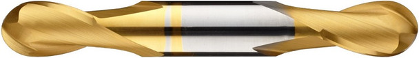 3/64  2 Flute-stub Length-double End-ball-tin - 199-2046