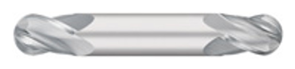 1/8  4 Flute-stub Length-double End-ball-uncoated - 195-4125