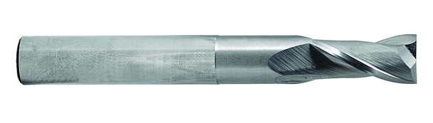 1/4 End Mill  Carbide  Single End  Square End  2 Flute  Altin - 56717