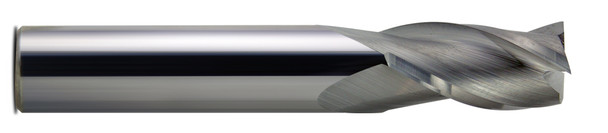 3/64 End Mill  Carbide  Single End  Square End  3 Flute  Altin - 50724