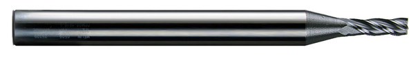 3/32 End Mill  Carbide  Single End  Square End  4 Flute
 Uncoated - 16186