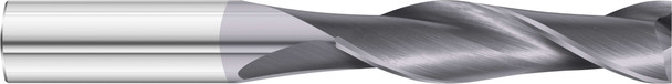 1/4 Solid Dura-carb End Mill Extra-long Length Square Se - 30114