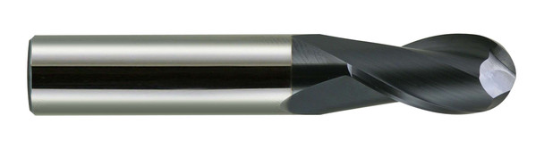 7/64 End Mill  Carbide  Single End  Ball End  2 Flute 
 Altin - 55909