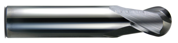 5/16 End Mill  Carbide  Single End  Ball End  2 Flute 
 Uncoated - 16170